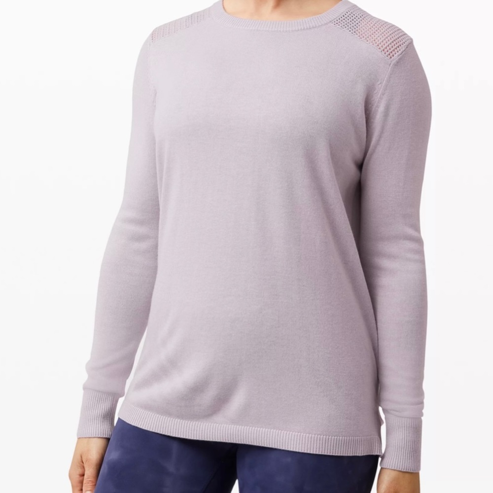 Lululemon Back to Balance Long Sleeve Sweater